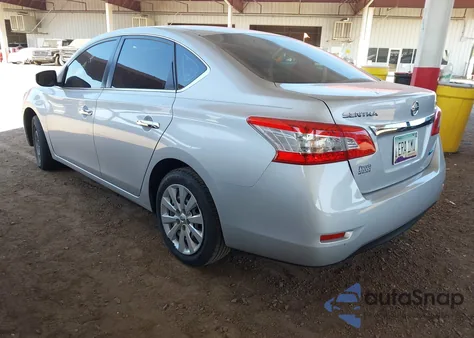 2014 Nissan Sentra Sv from USA, damaged, VIN 3N1AB7AP9EY209160